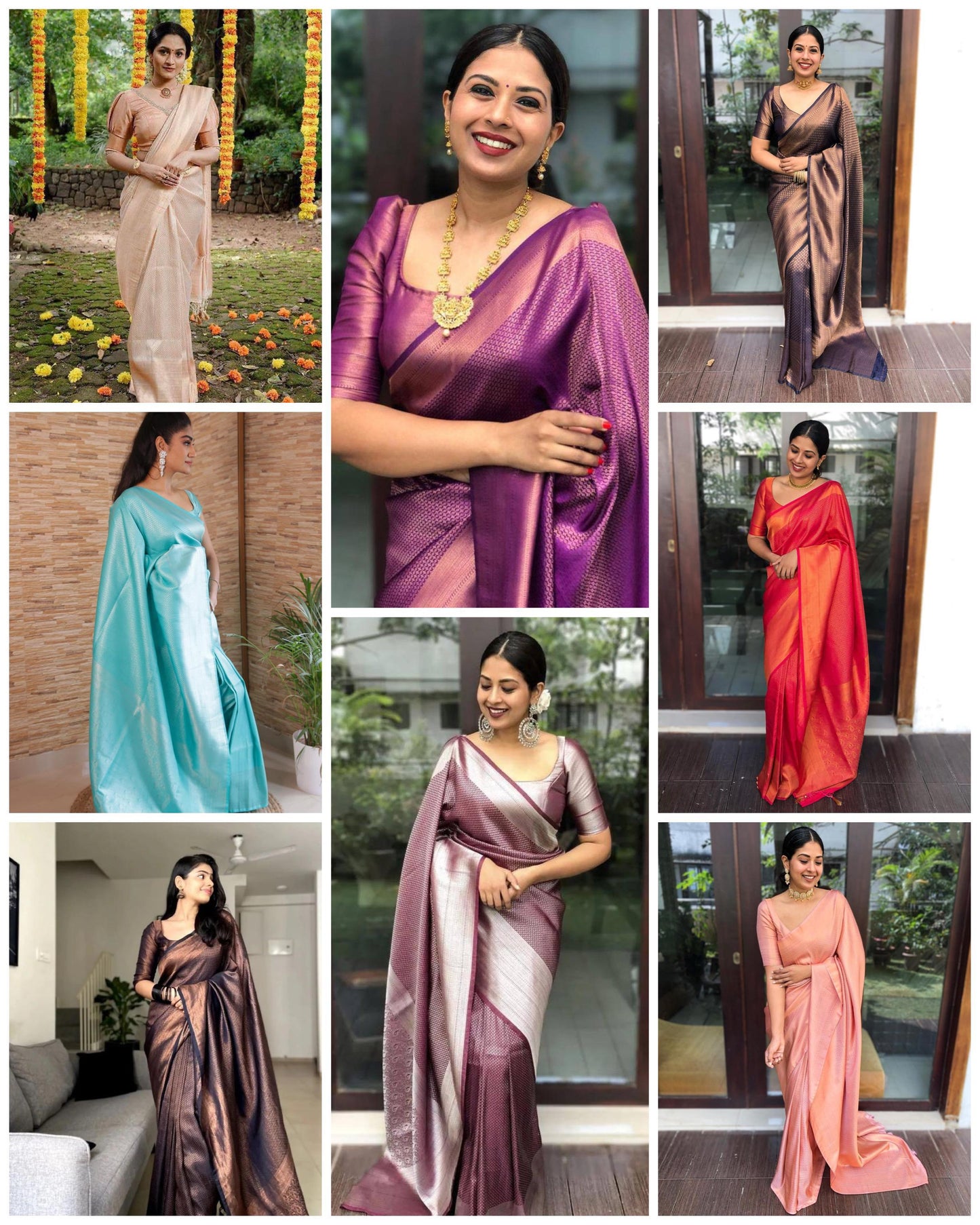 BEAUTIFUL RICH PALLU & JACQUARD WORK ON ALL OVER THE SAREE.