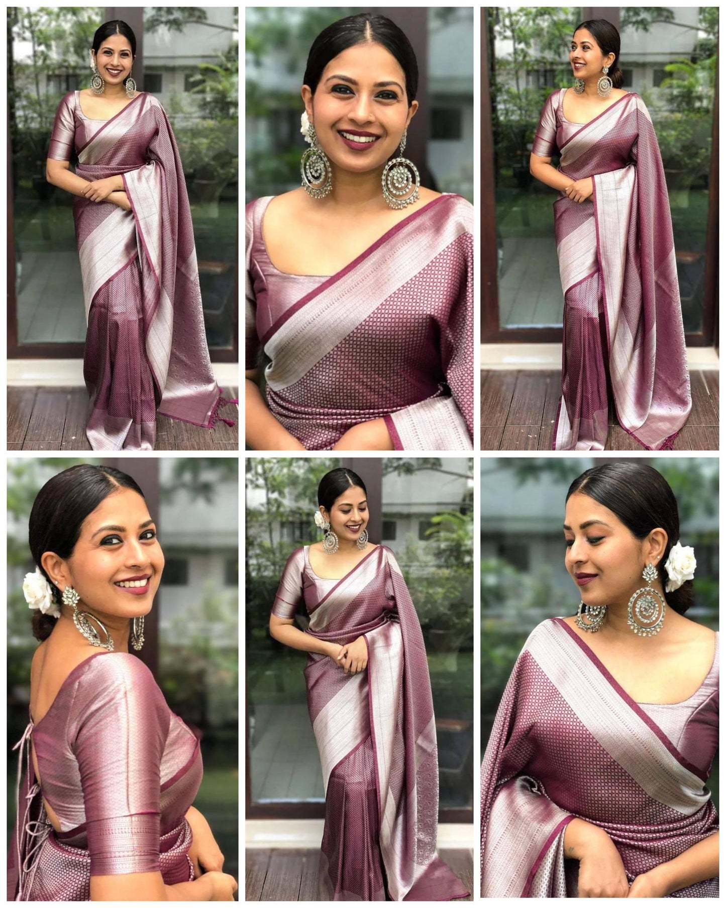 BEAUTIFUL RICH PALLU & JACQUARD WORK ON ALL OVER THE SAREE.