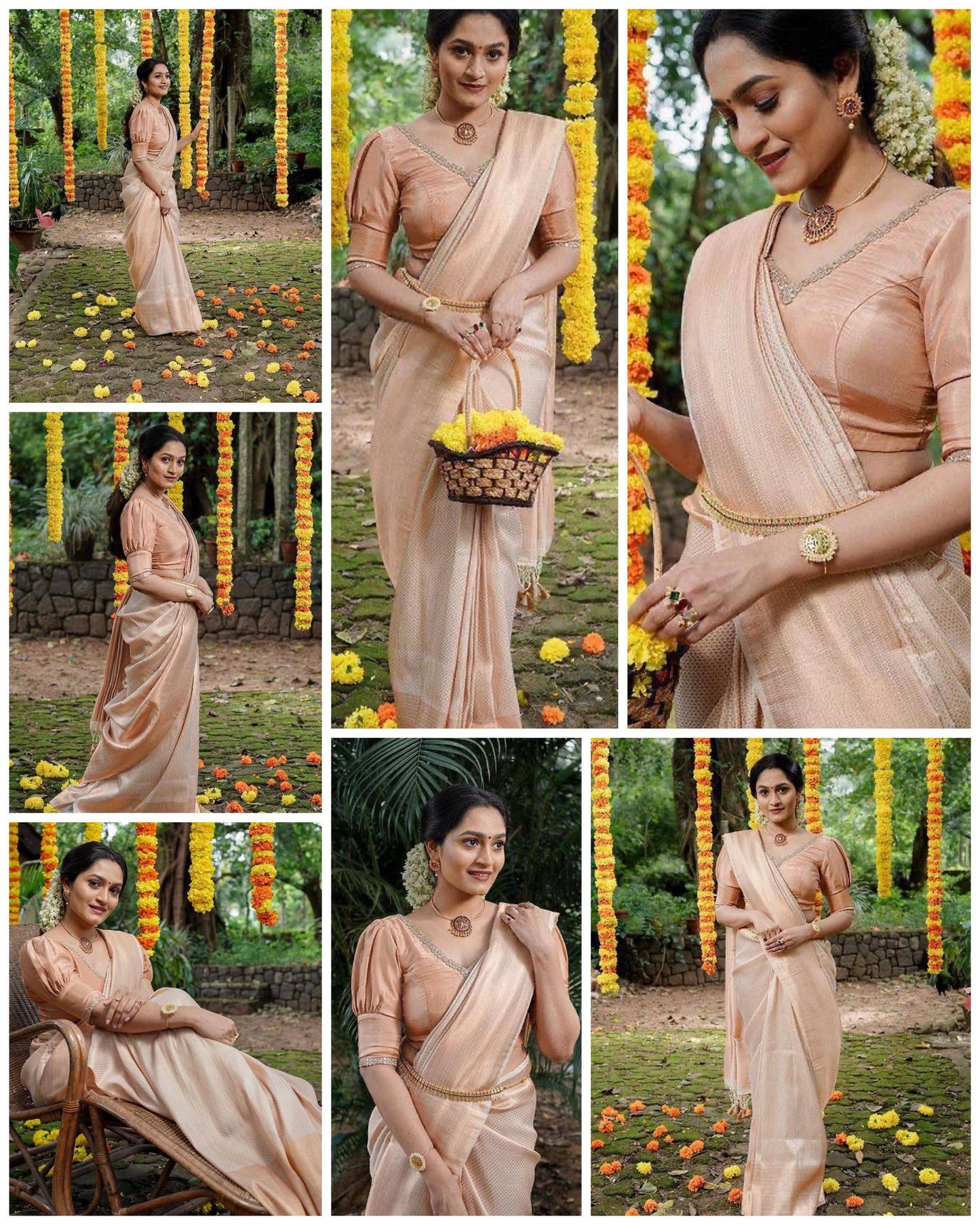 BEAUTIFUL RICH PALLU & JACQUARD WORK ON ALL OVER THE SAREE.