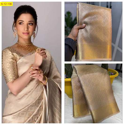 Banarasi tissue soft silk Sarees