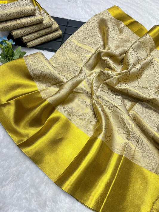 Banarasi tissue soft silk Sarees