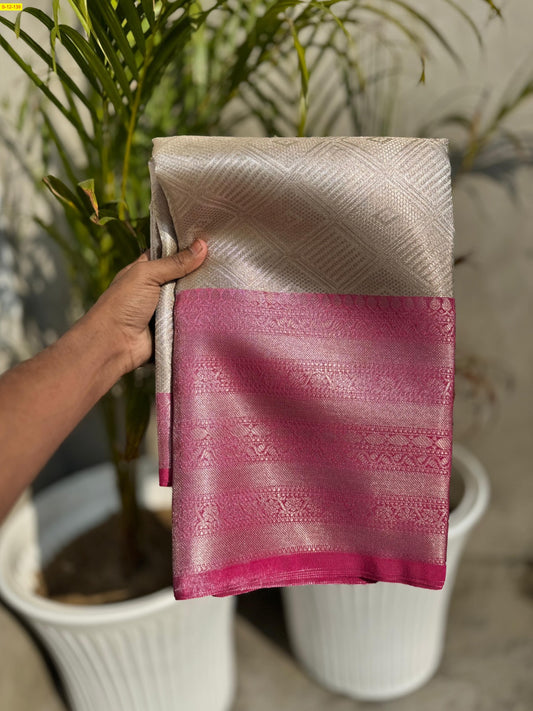 Banarasi tissue soft silk Sarees.