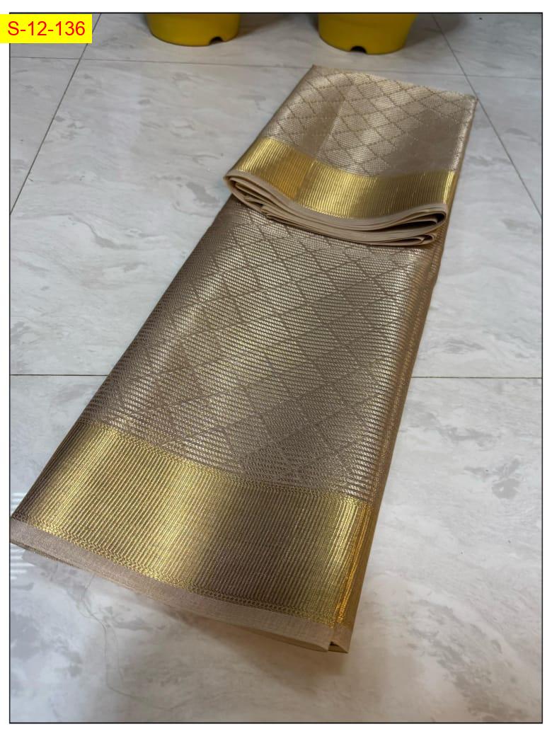 Banarasi tissue soft silk Sarees