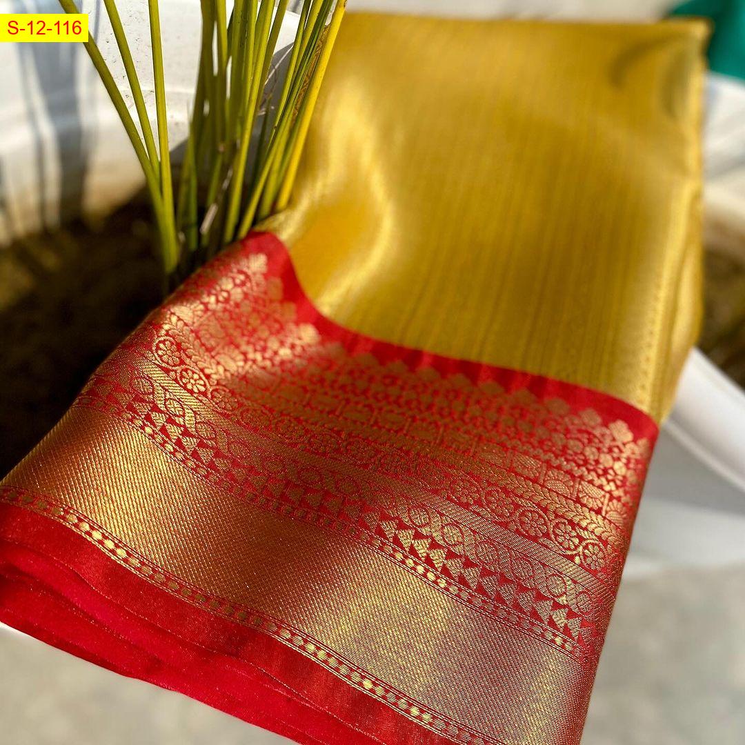 Banarasi tissue soft silk Sarees