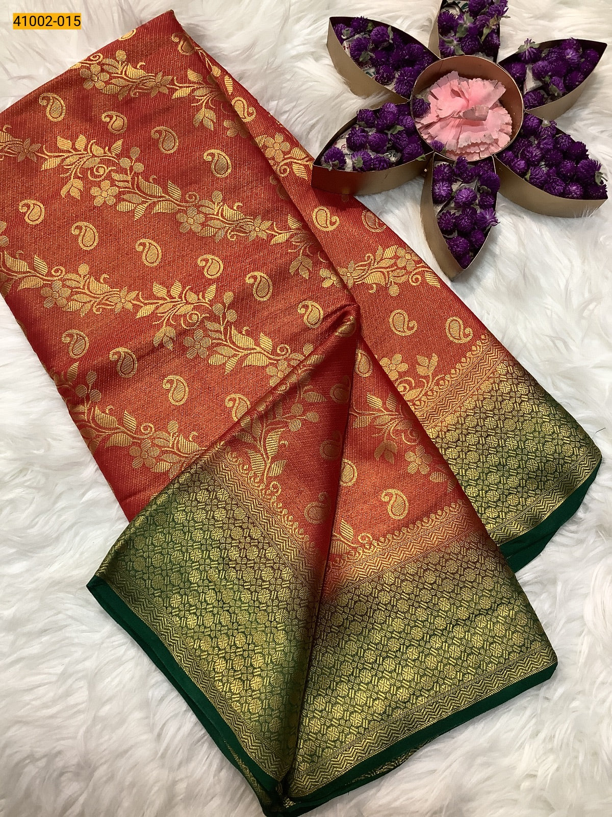 Fancy Mysore Warm silk saree