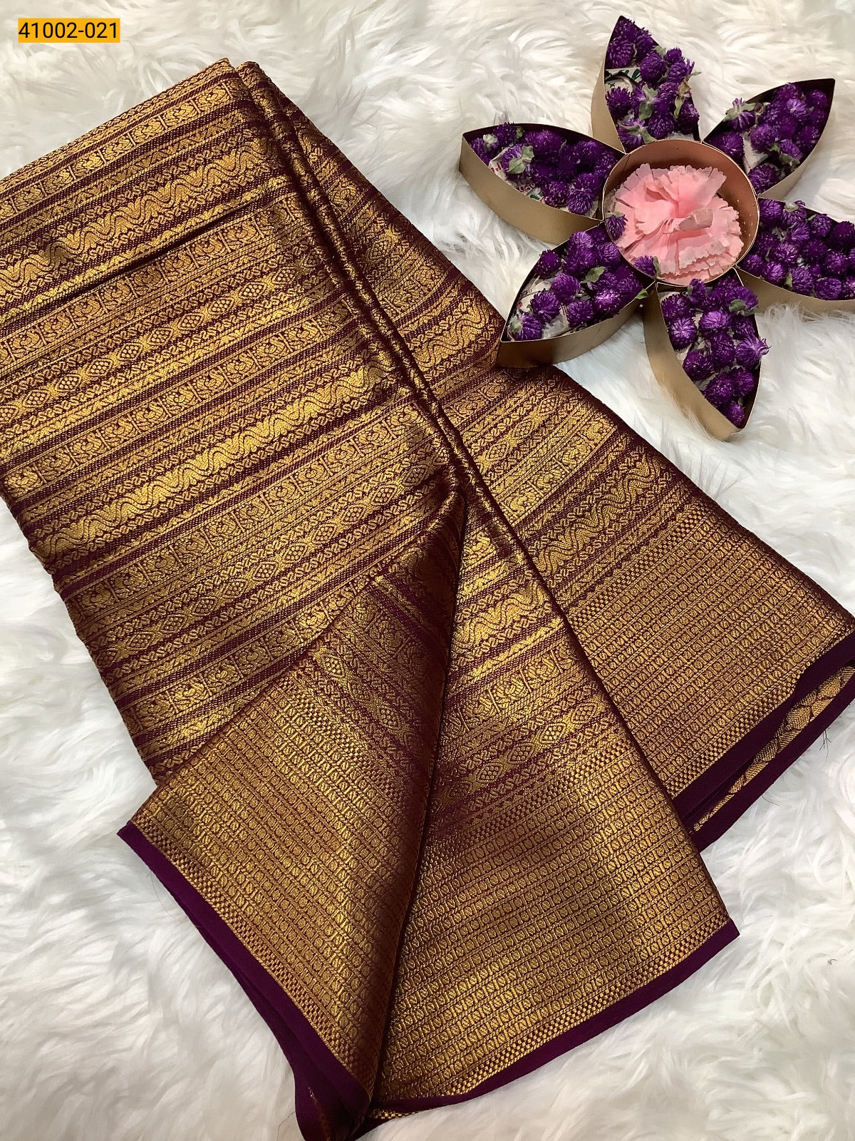 Fancy Mysore Warm silk saree