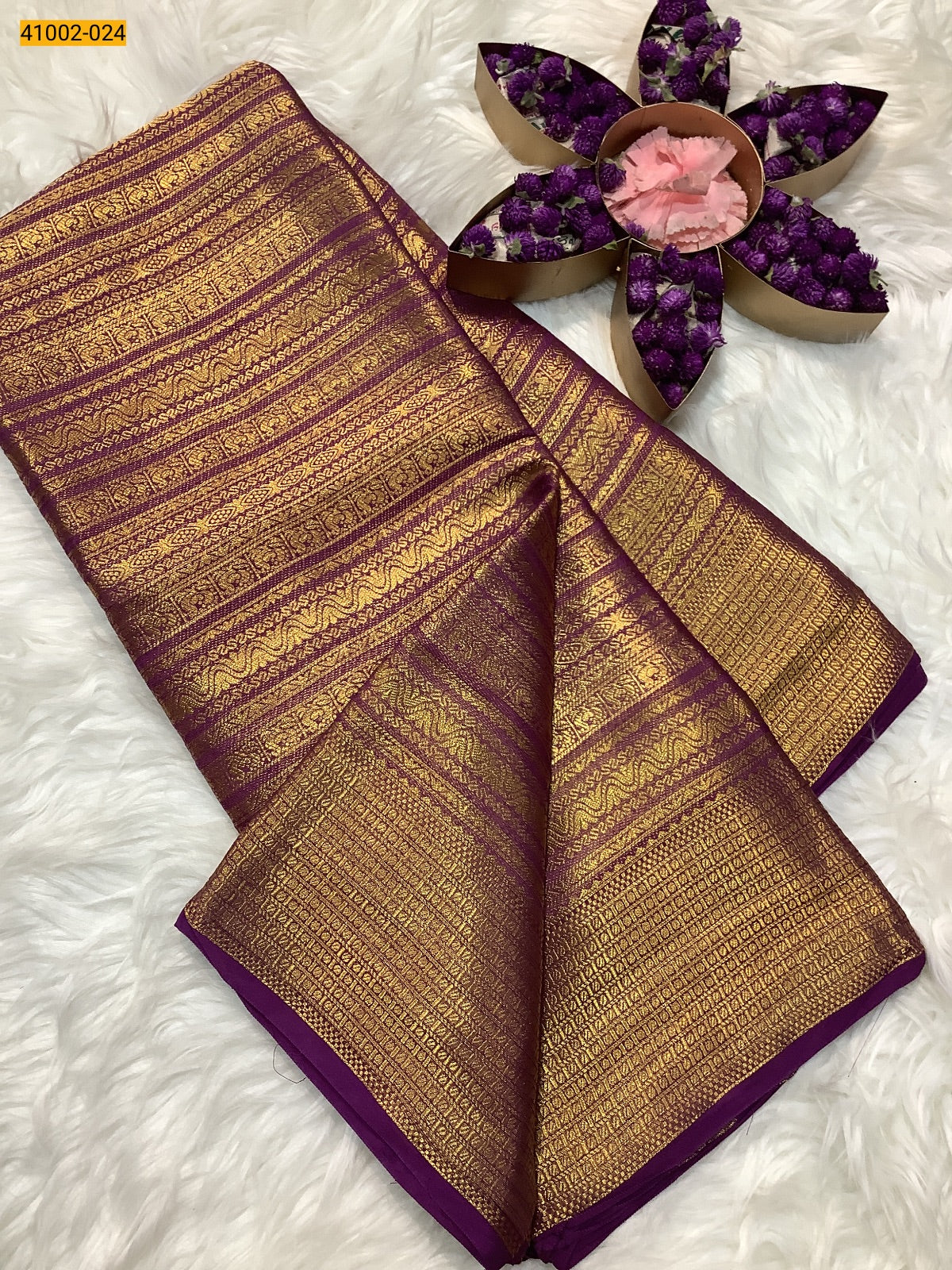 Fancy Mysore Warm silk saree