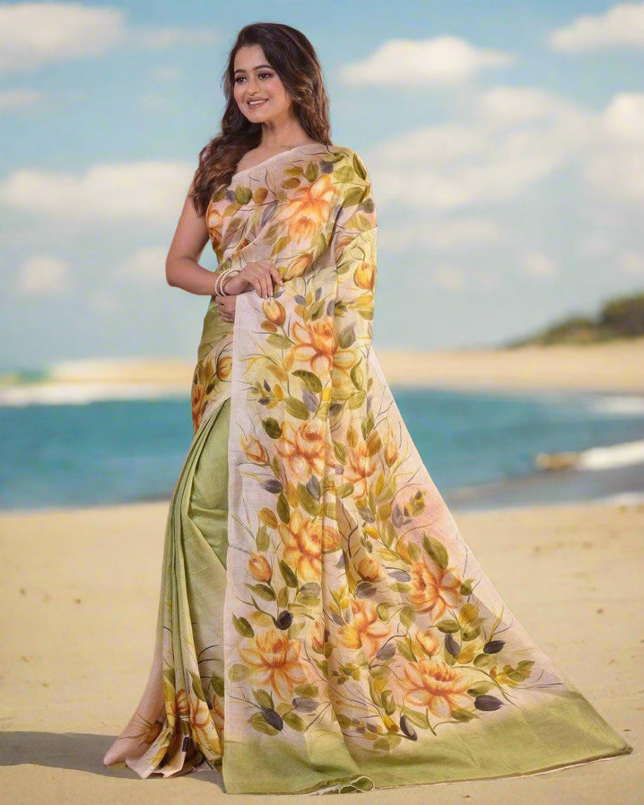 Fancy Bishnupuri Tussar Sarees for Beautiful you..