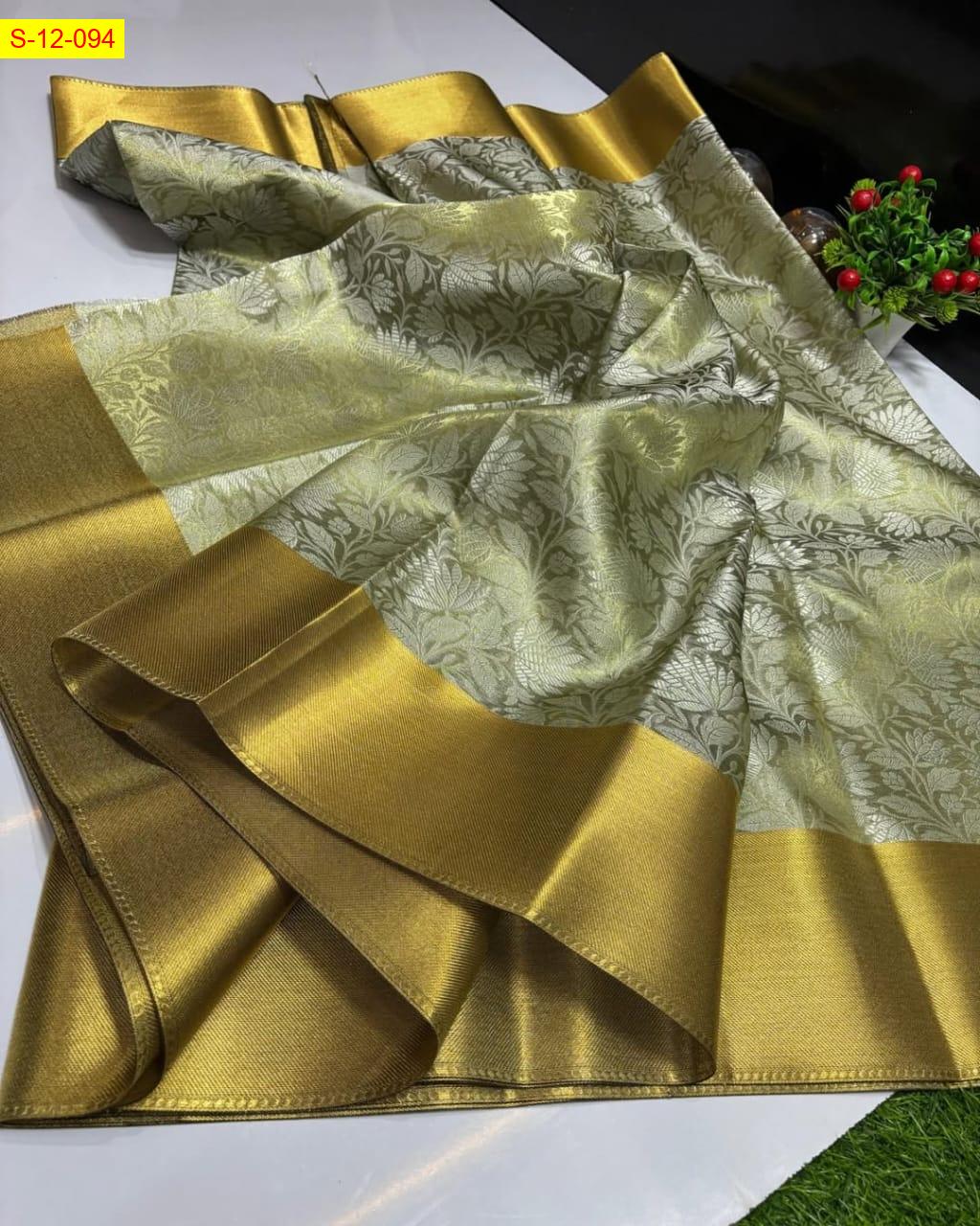 Tissue soft silk saree Sarees - Nita Ambani inspired!