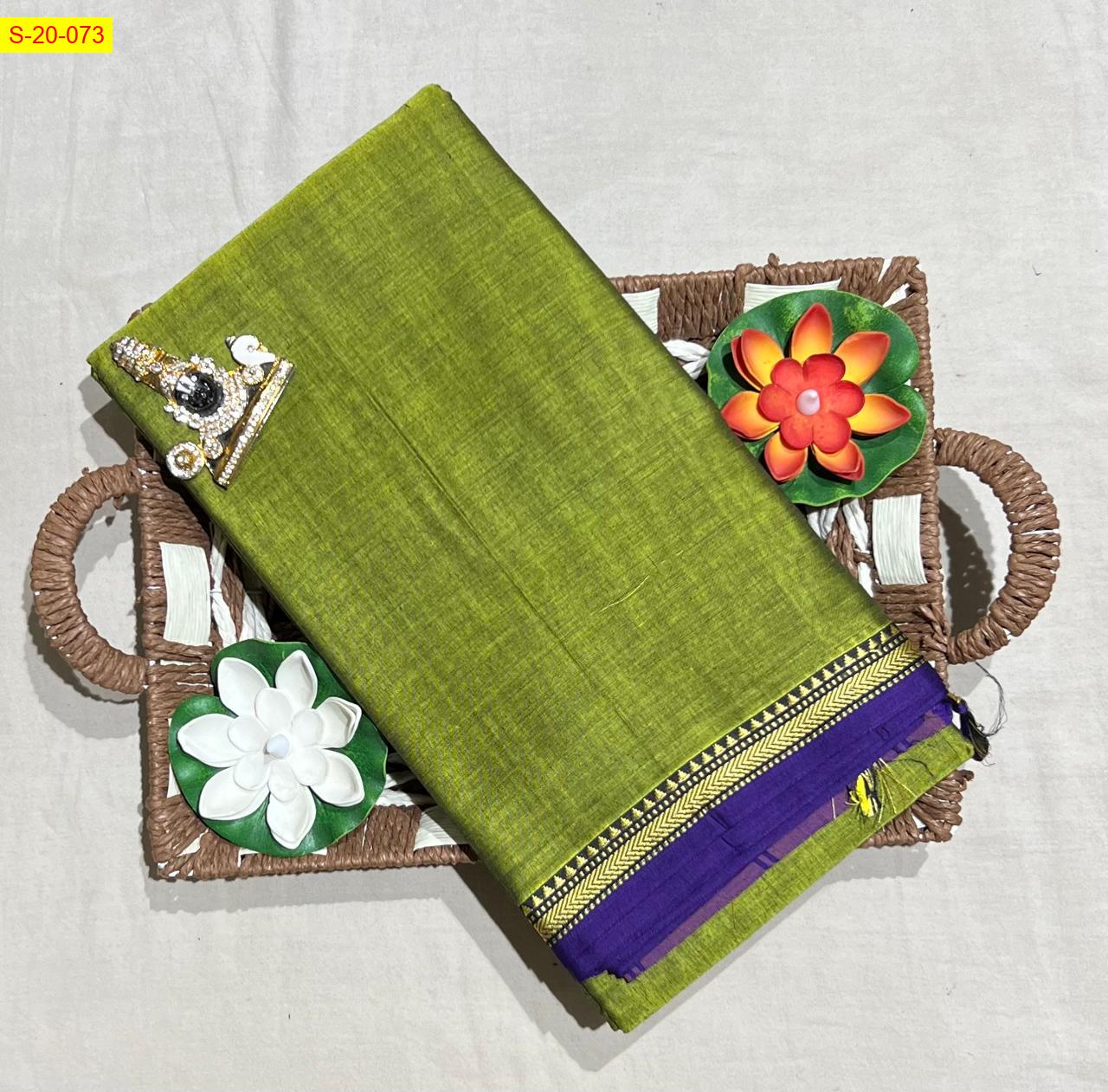 Narayanpeth Soft Cotton Saree