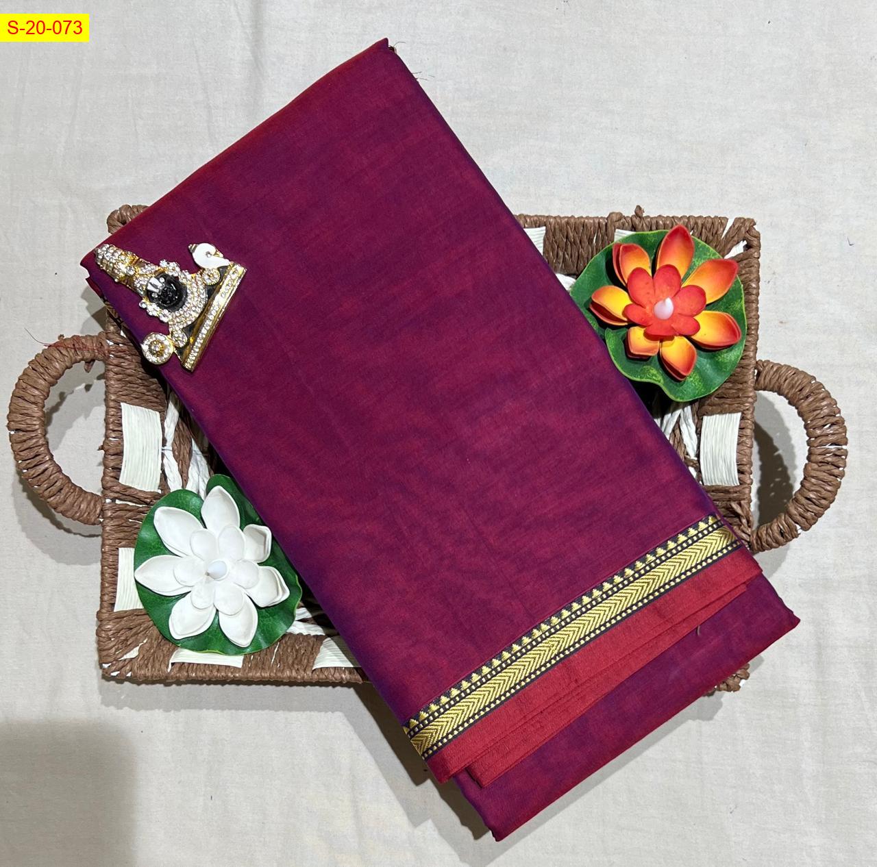 Narayanpeth Soft Cotton Saree