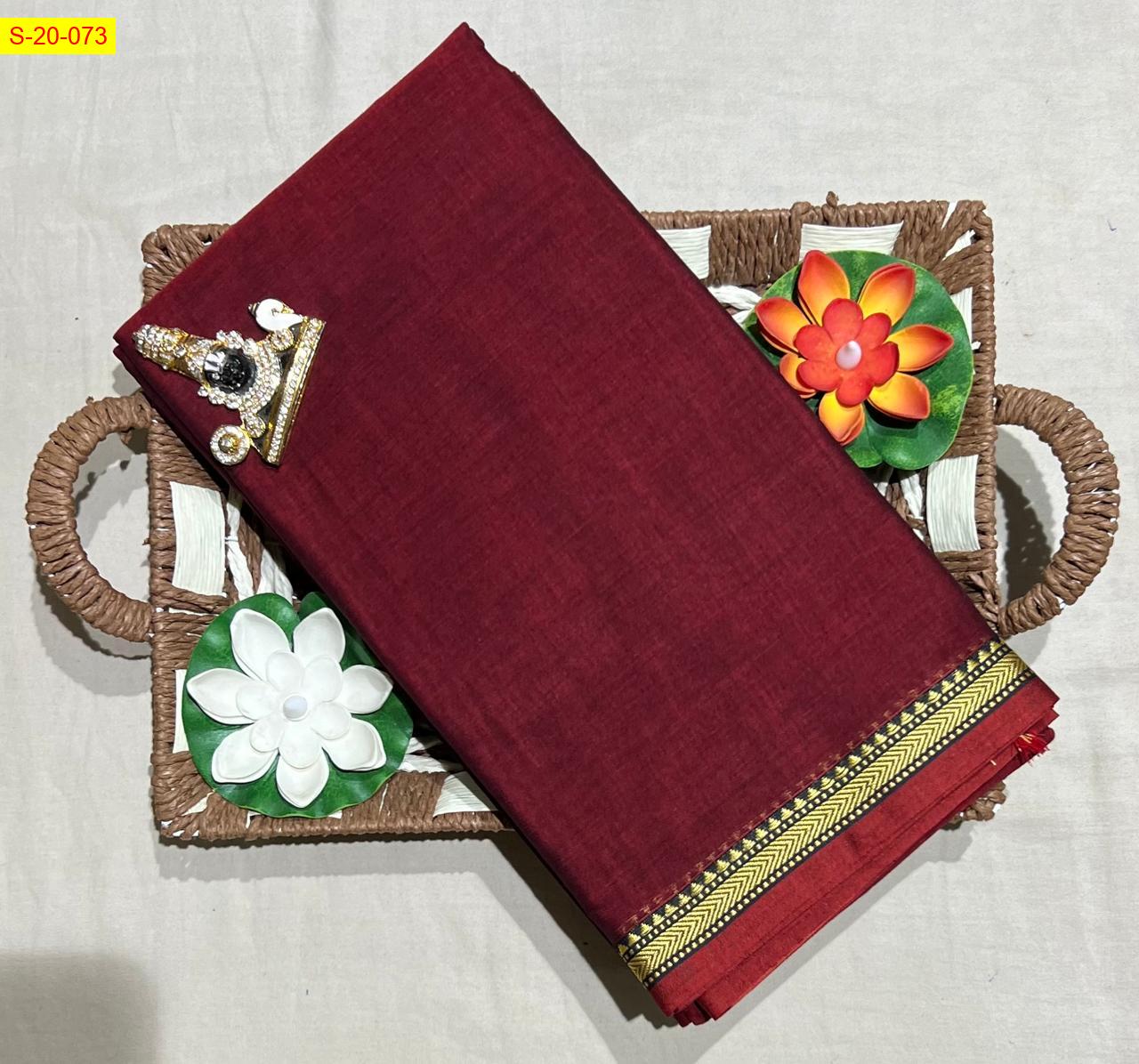 Narayanpeth Soft Cotton Saree