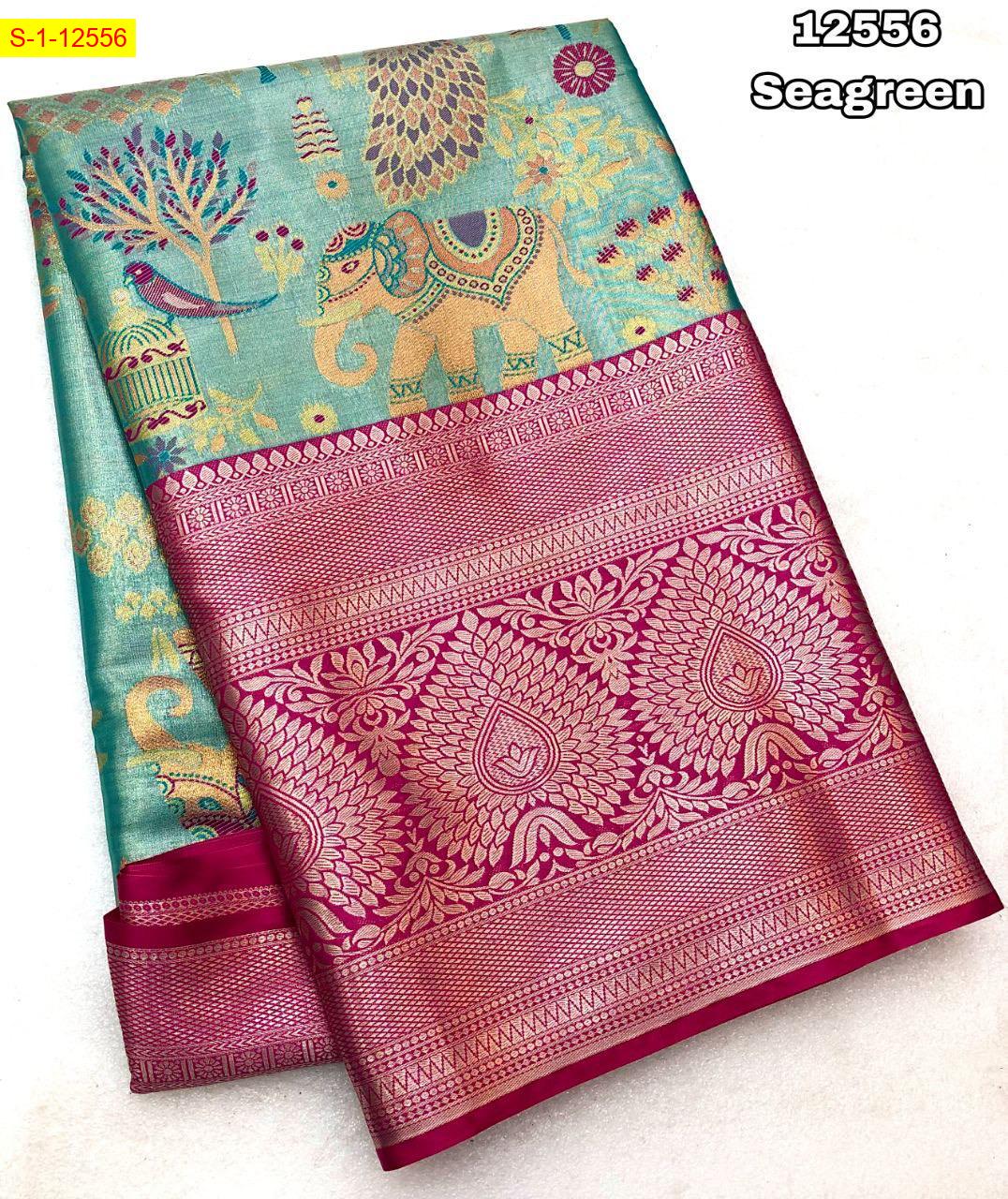 PONGAL NEW ARRIVALS - Dharmavaram semi pattu silk sarees