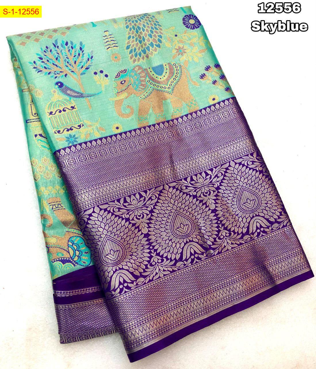 PONGAL NEW ARRIVALS - Dharmavaram semi pattu silk sarees