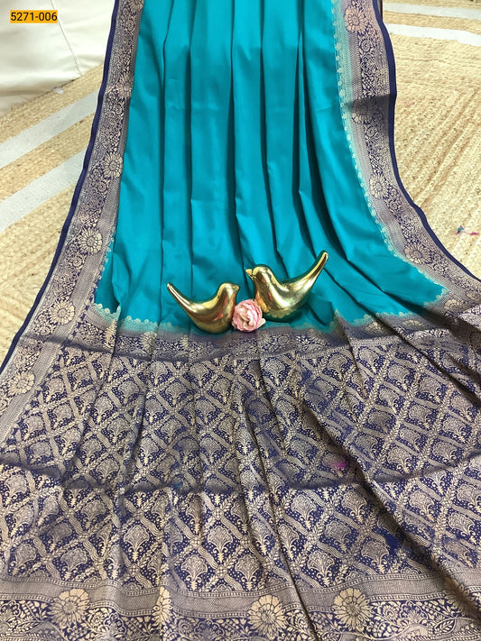 Plain Mysore Silk Fancy Saree