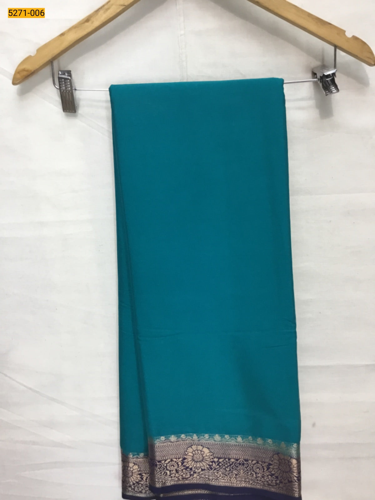 Plain Mysore Silk Fancy Saree