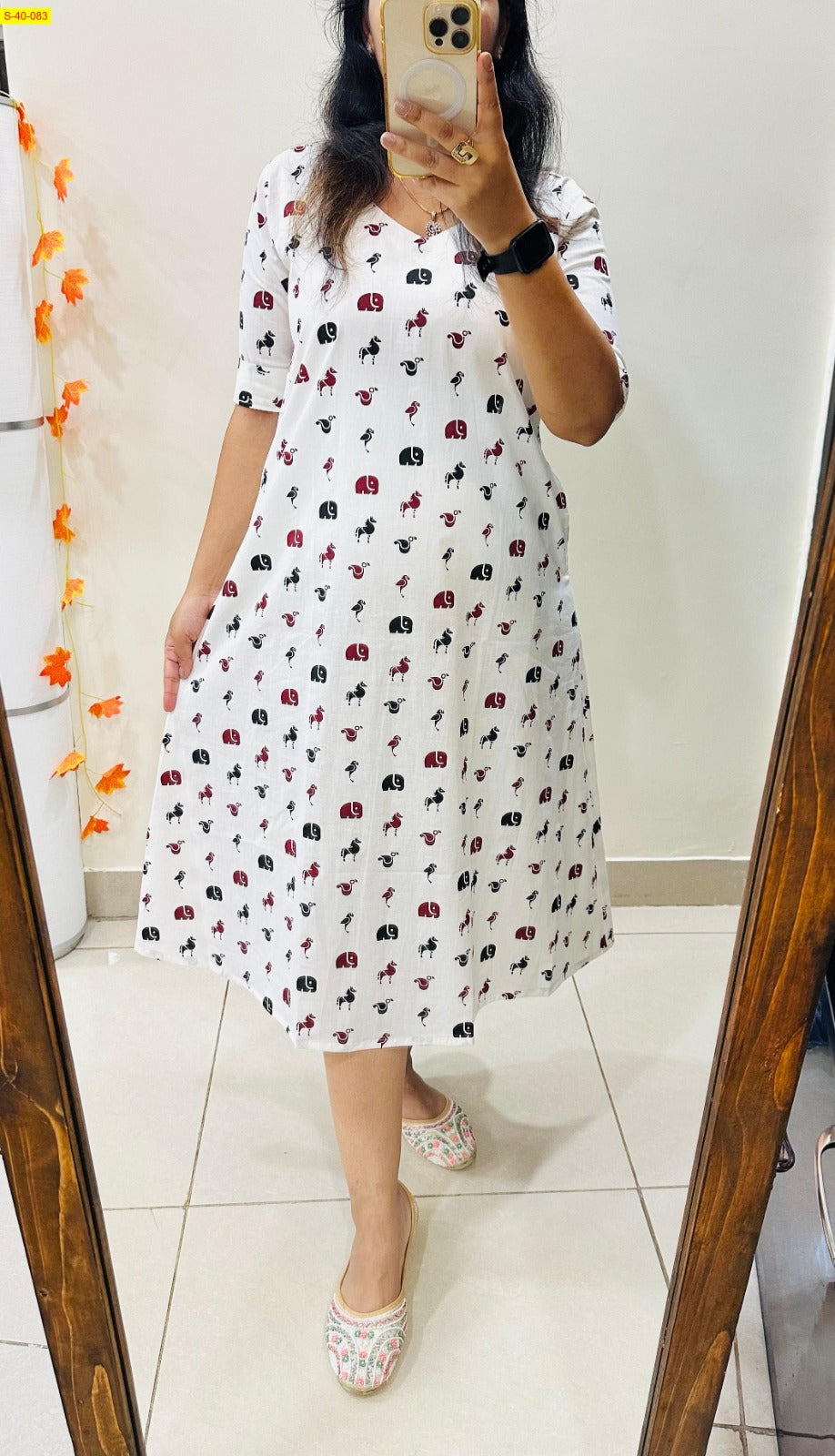 Premium Cotton Aline Dress