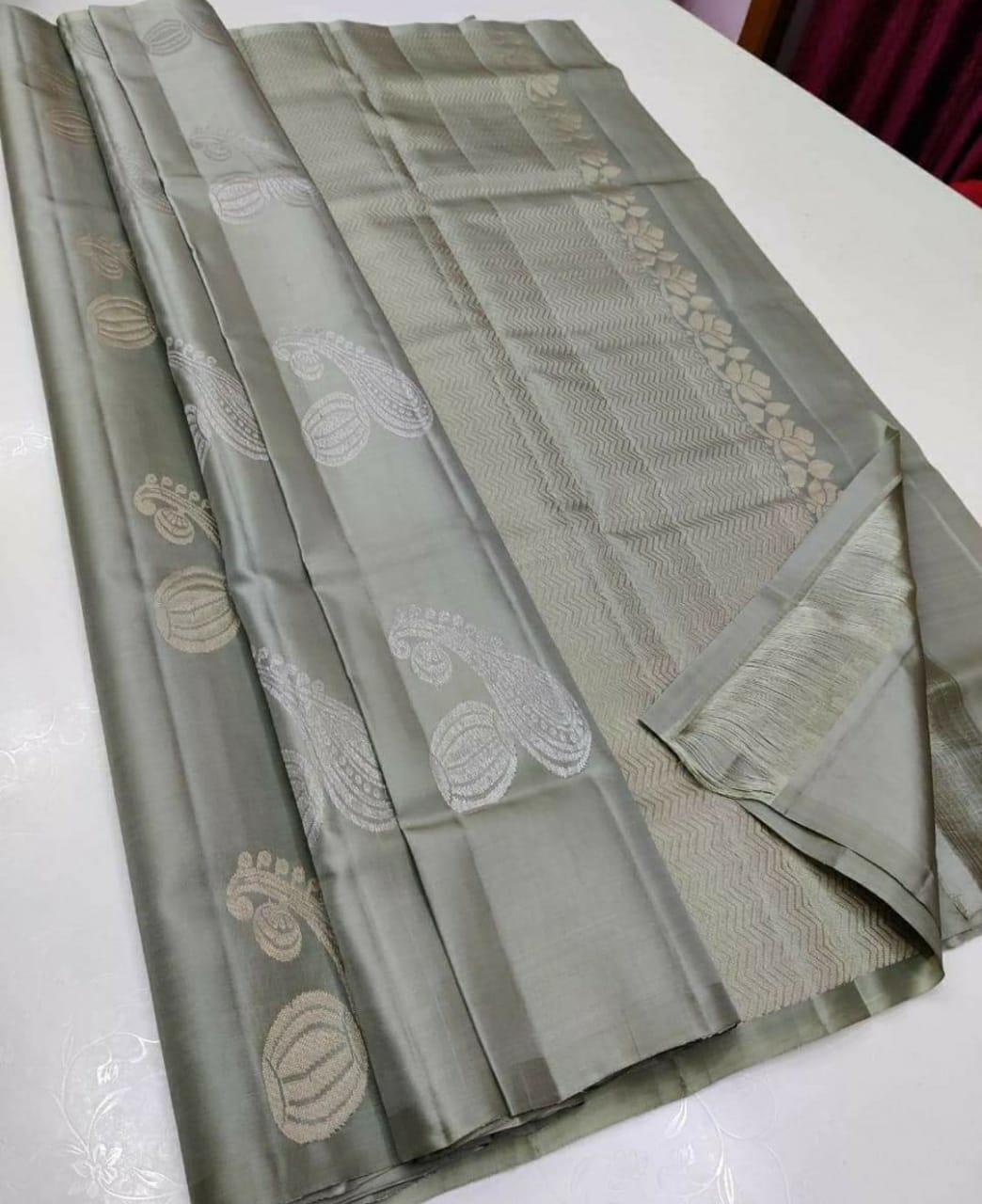 SOFT LICHI SILK SAREE