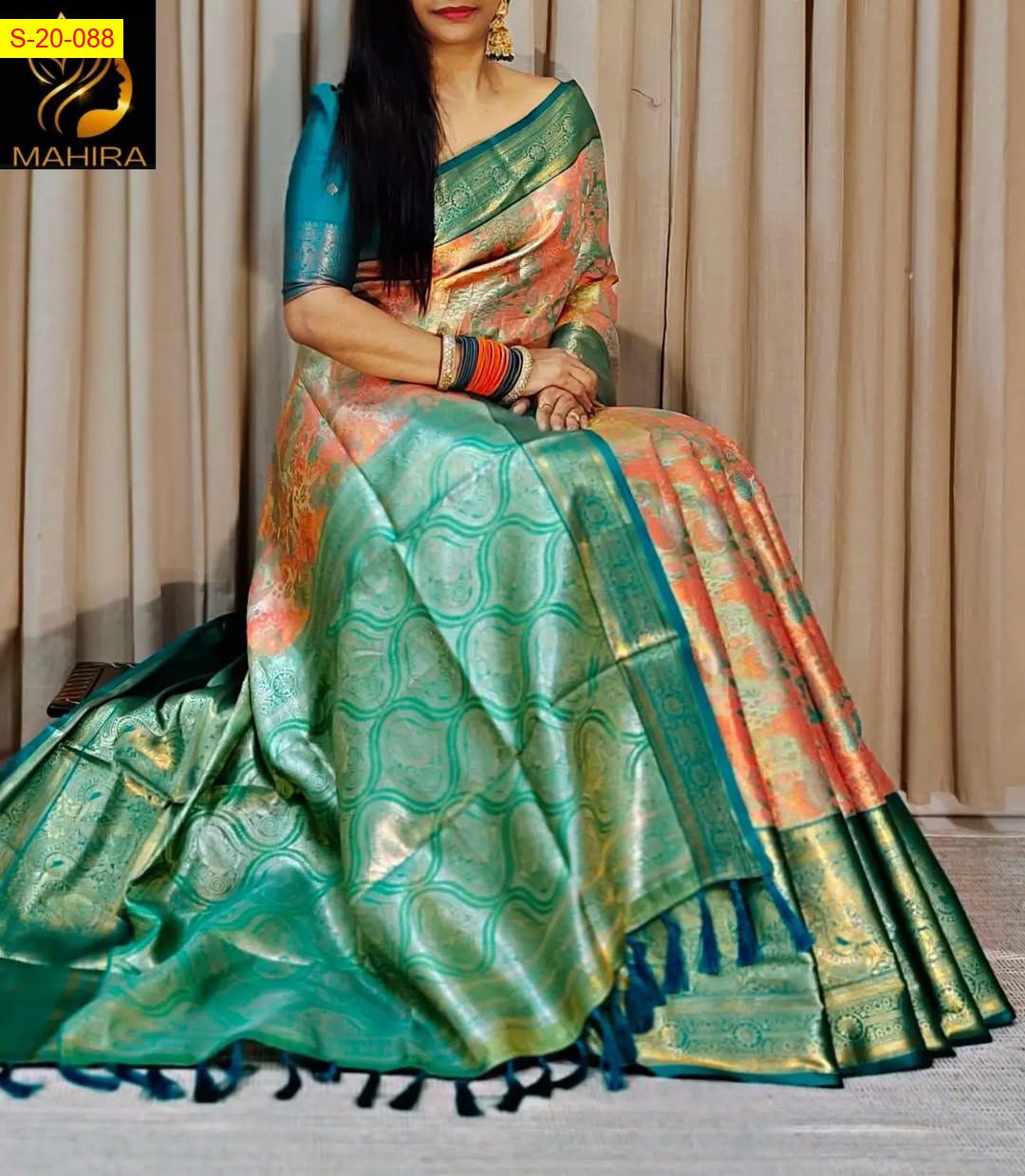 Soft bridal silk sarees