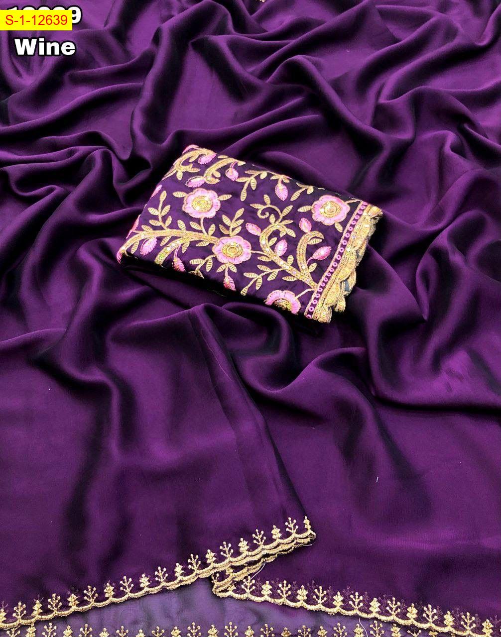 Soft rangoli georgette sarees