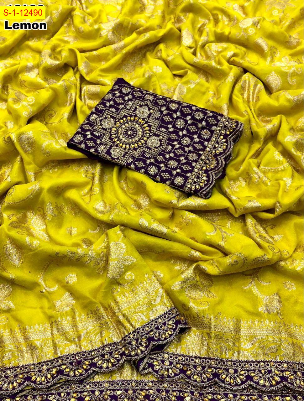 Viscose georgette sarees