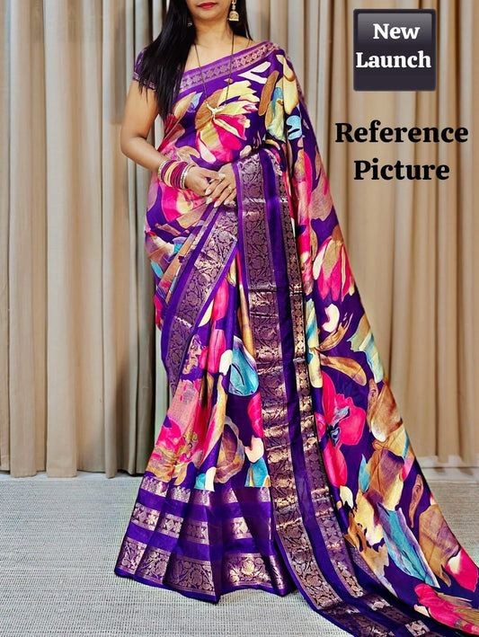 SAREE - PURE AND SOFT DOLA SILK