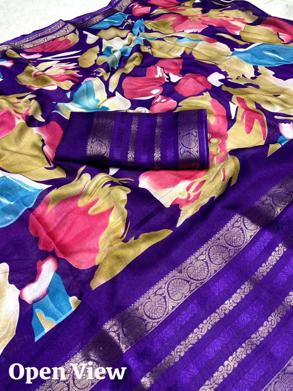 SAREE - PURE AND SOFT DOLA SILK