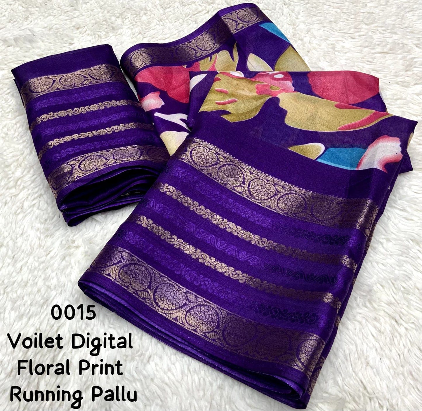 SAREE - PURE AND SOFT DOLA SILK